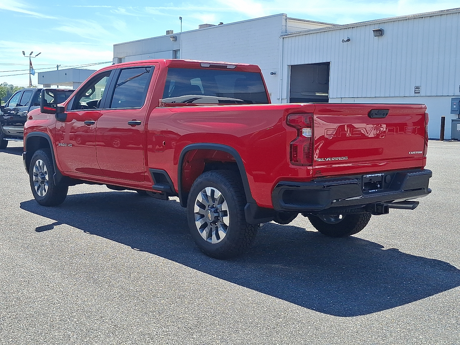 2026 Chevrolet Silverado 2500 HD Crew Cab, Standard Bed, WT, 4WD - Red Hot - G7C exterior view 4
