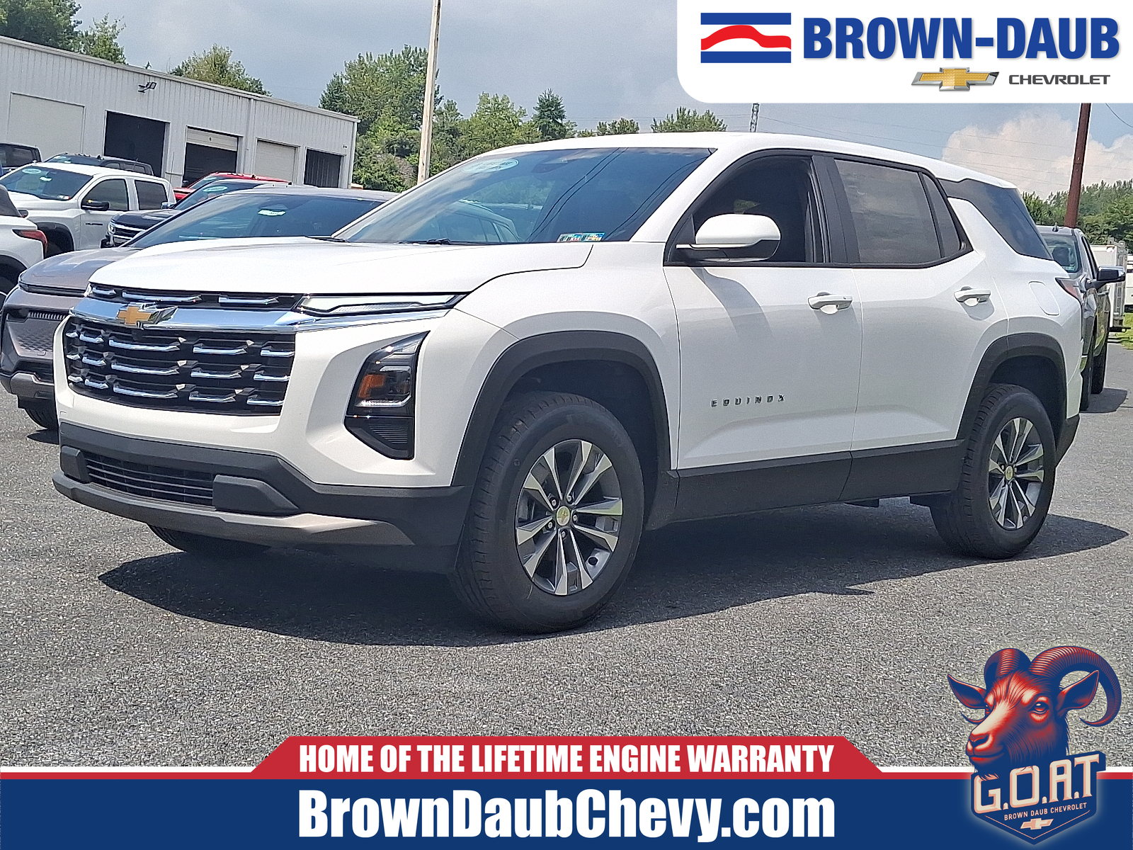 2026 Chevrolet Equinox AWD LT - Summit White - GAZ exterior view 1