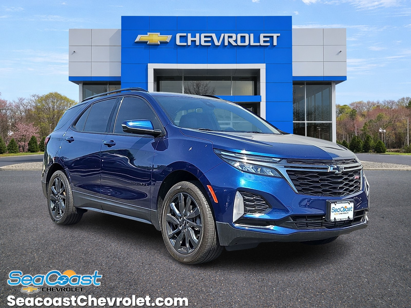 Blue Glow Metallic - GHT 2023 Chevrolet Equinox RS with 1RS AWD SUV / Crossover Four-Wheel Drive Automatic