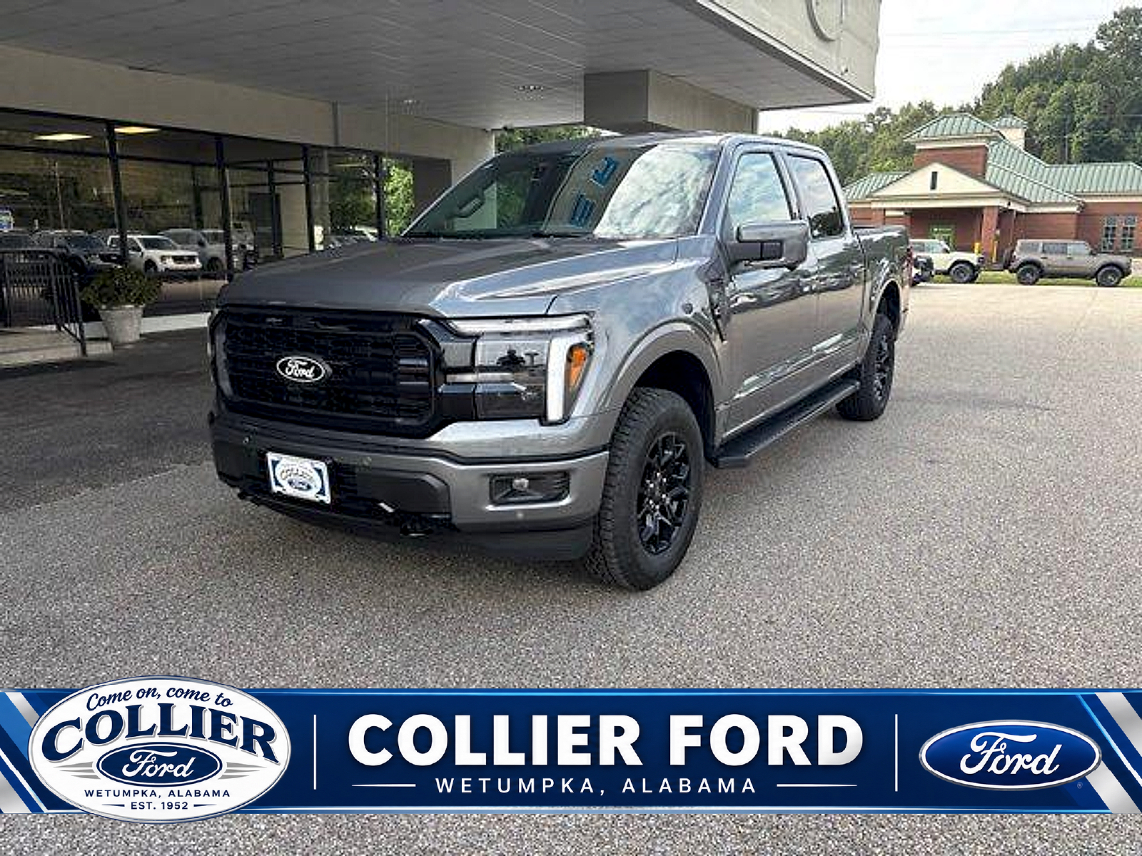 Carbonized Gray Metallic 2026 Ford F-150 Pickup Truck Four-Wheel Drive Automatic
