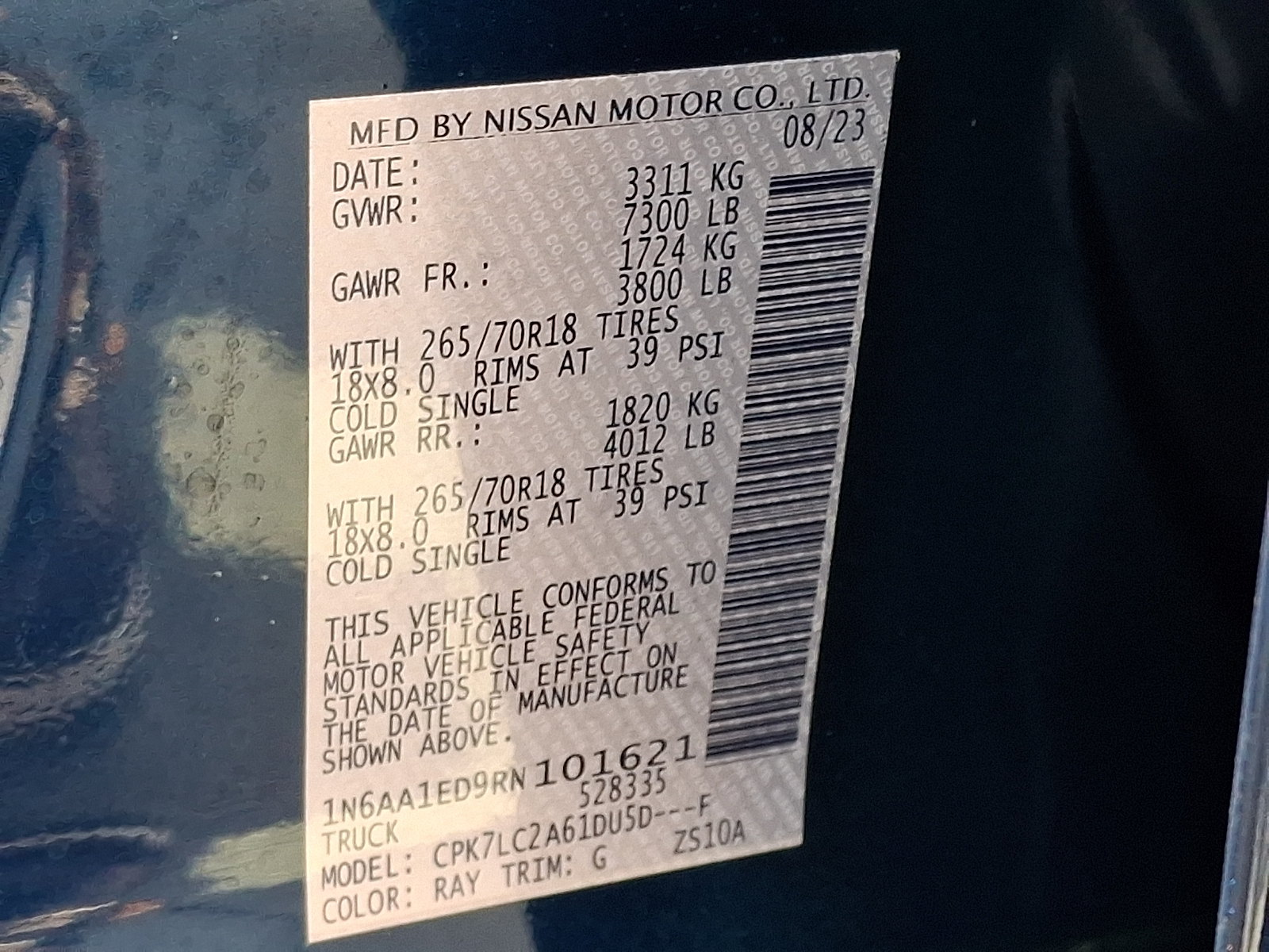 Used 2024 Nissan Titan Truck