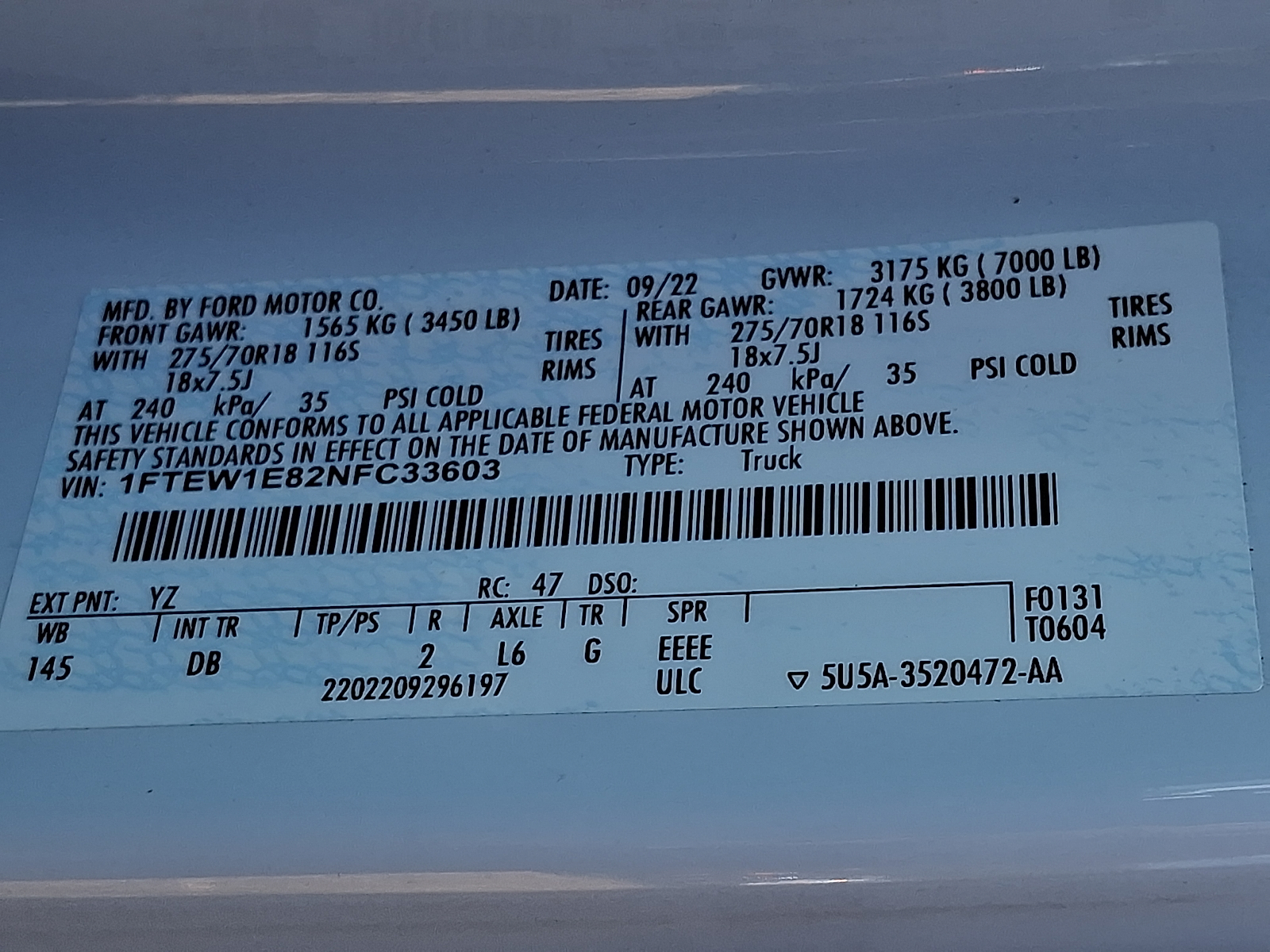 Used 2022 Ford F-150 Truck