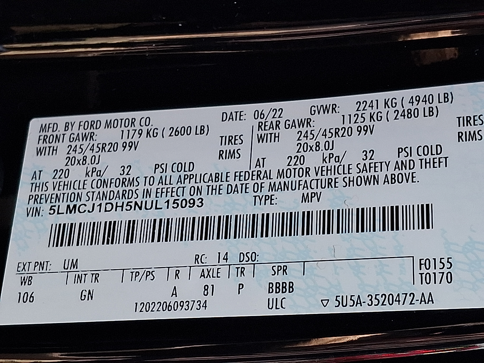 Used 2022 Lincoln Corsair SUV