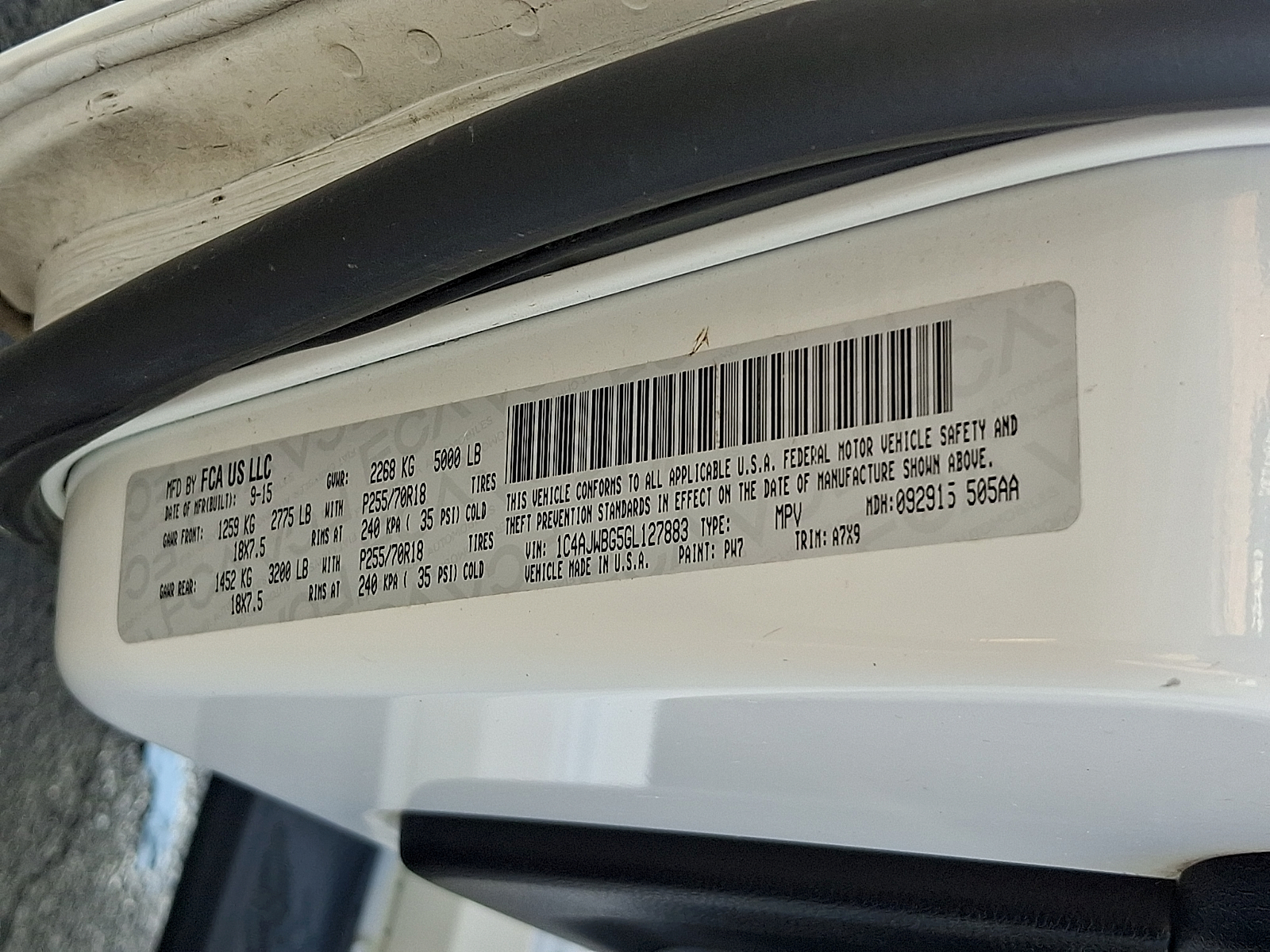 Used 2016 Jeep Wrangler SUV