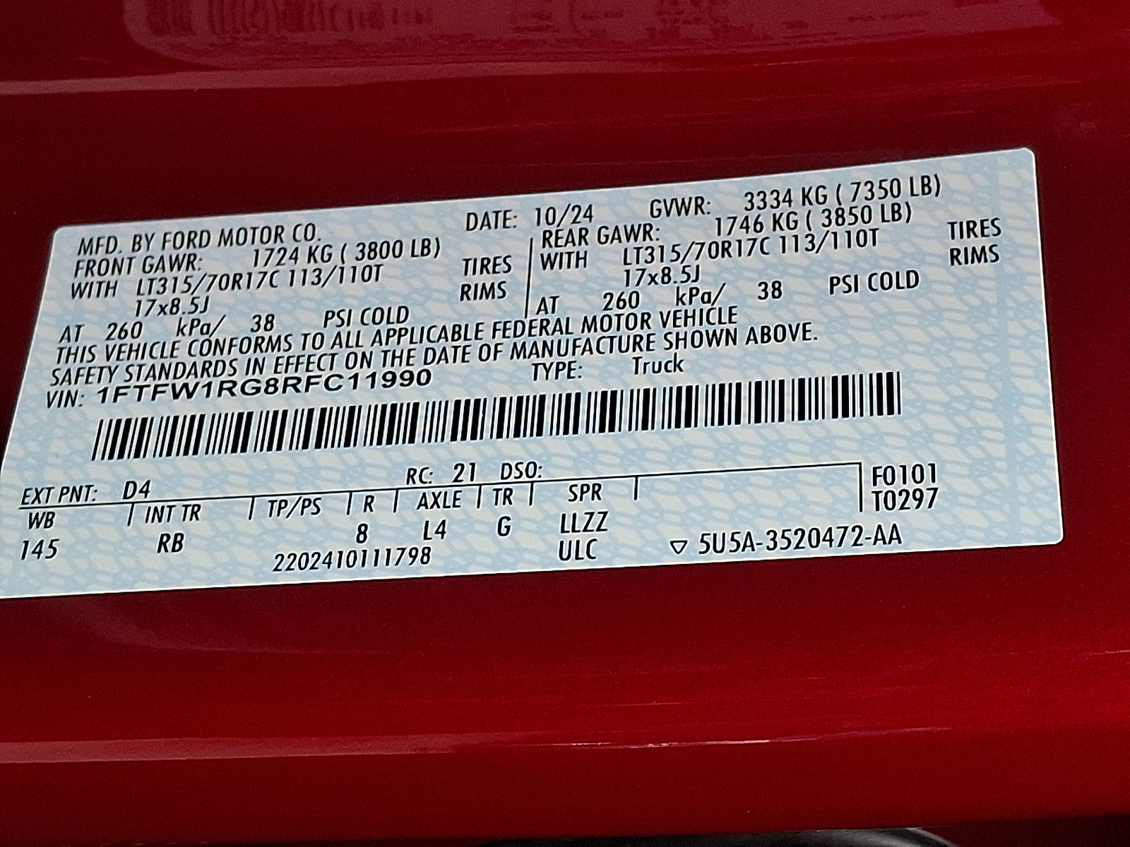 Used 2024 Ford F-150 Truck