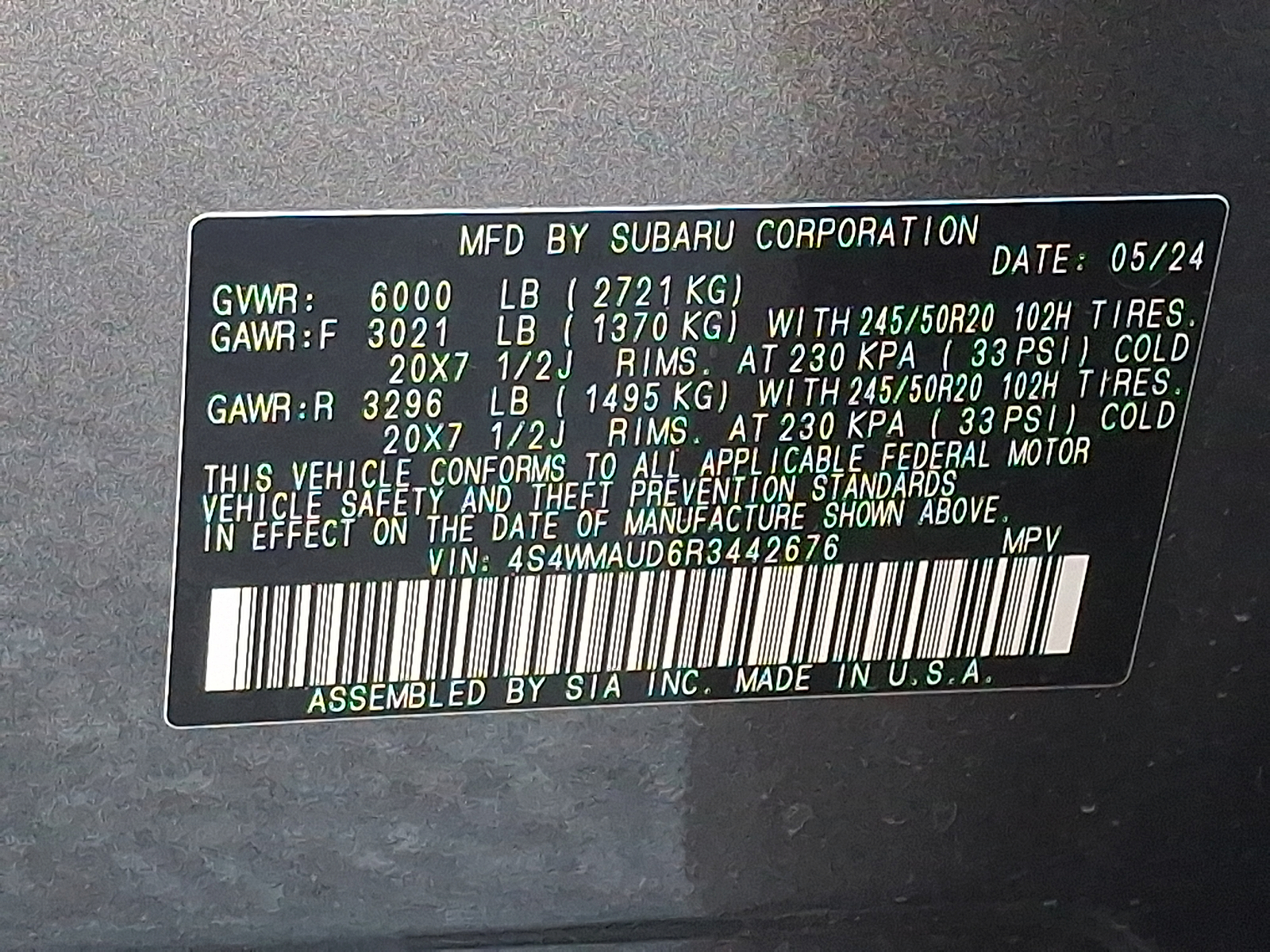 Used 2024 Subaru Ascent SUV