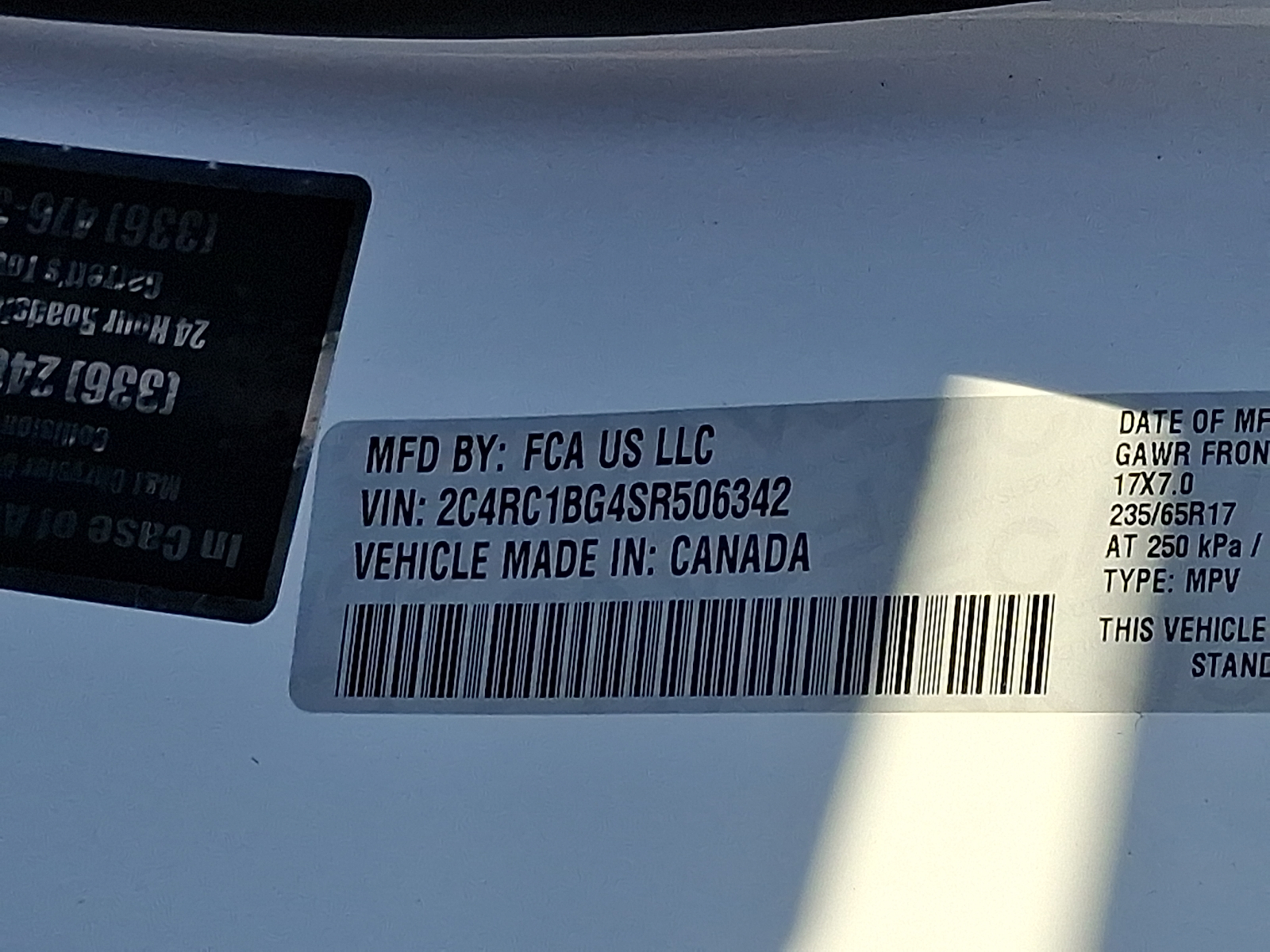 Used 2025 Chrysler Pacifica Van