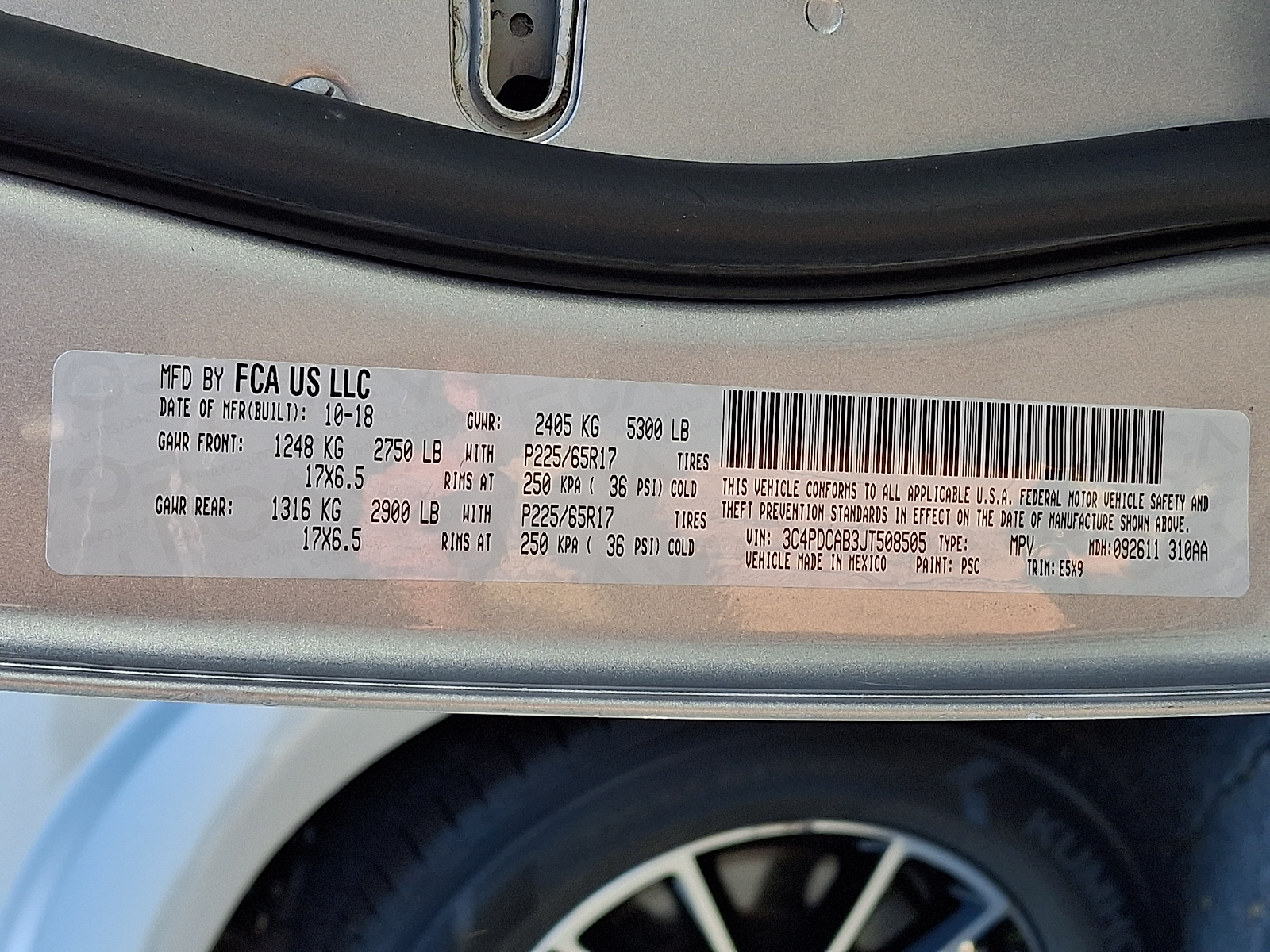 Used 2018 Dodge Journey SUV