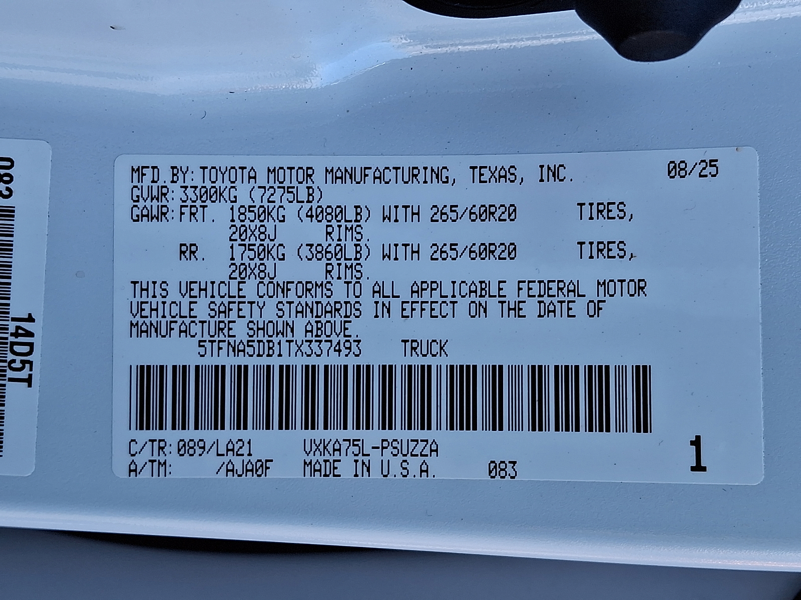 Used 2026 Toyota Tundra Truck