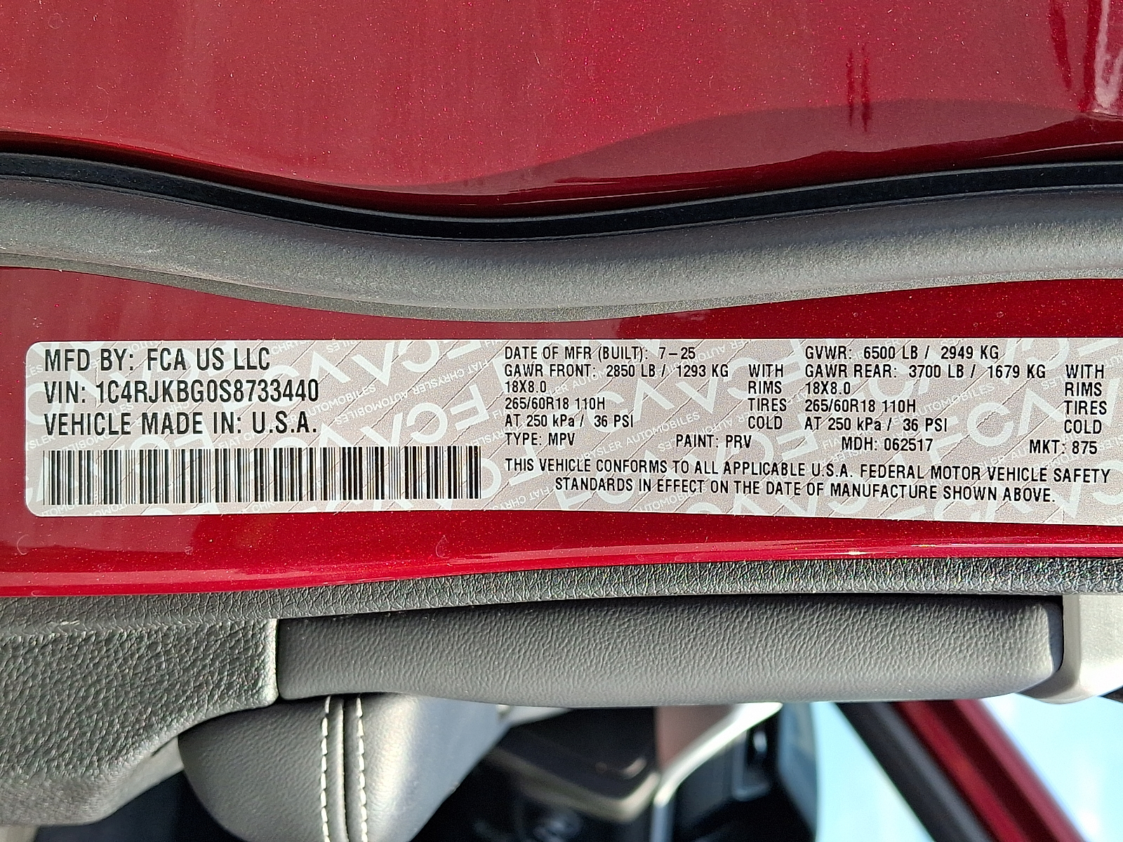 Used 2025 Jeep Grand Cherokee L SUV