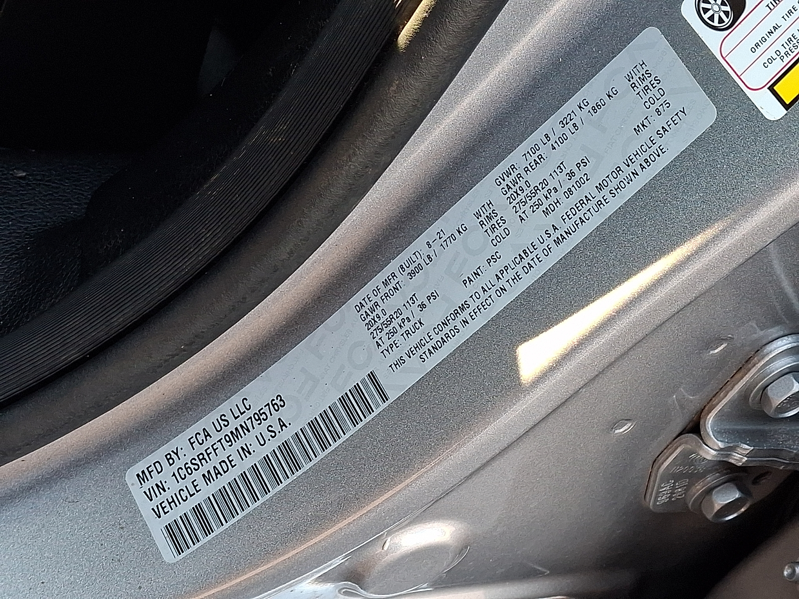 Used 2021 Ram 1500 Truck