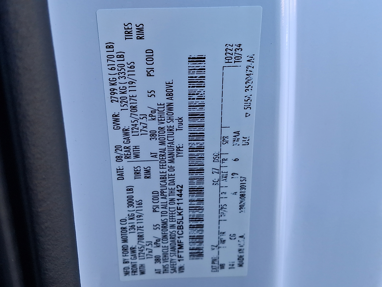 Used 2020 Ford F-150 Truck