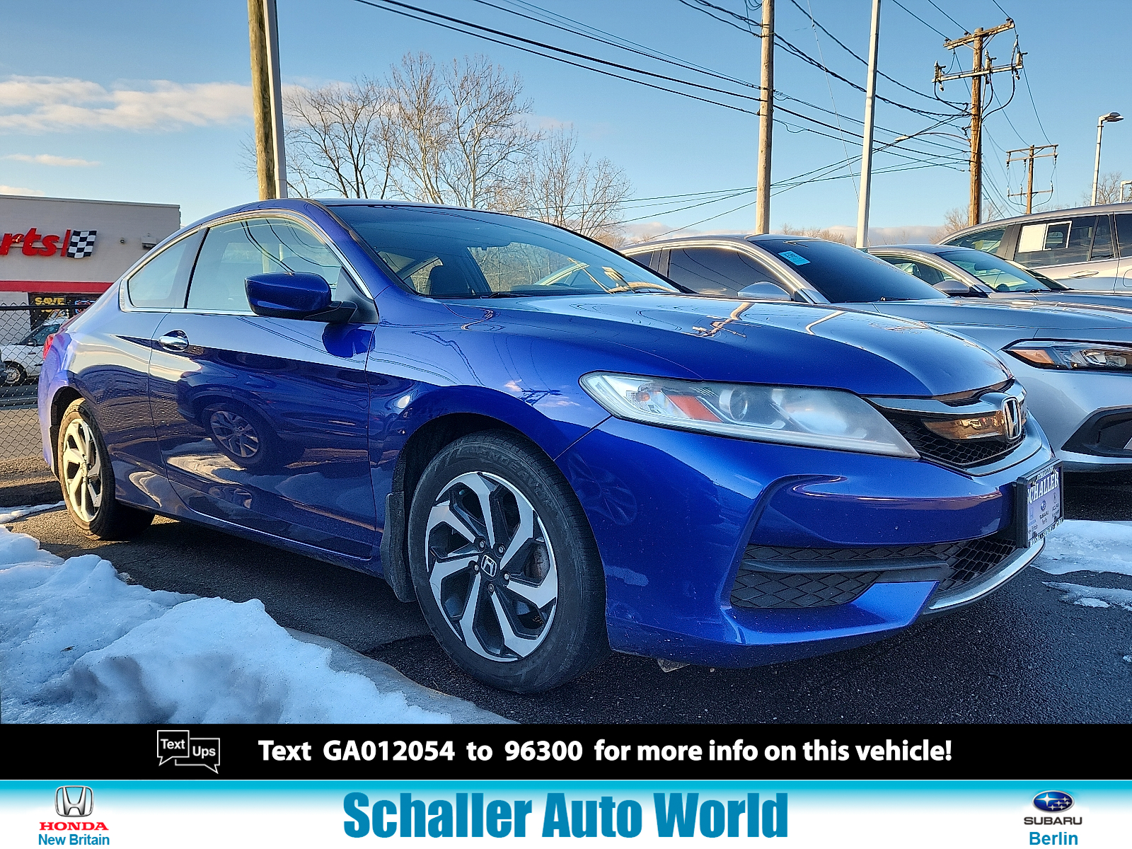 2016 Honda Accord Coupe LX-S