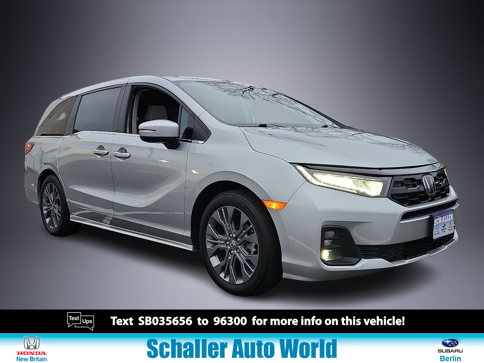 Solar Silver Metallic - SA 2025 Honda Odyssey Touring FWD Minivan Front-Wheel Drive Automatic