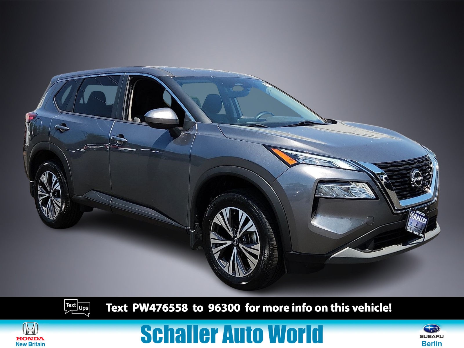 Gun Metallic - KAD 2023 Nissan Rogue SUV / Crossover All-Wheel Drive Automatic