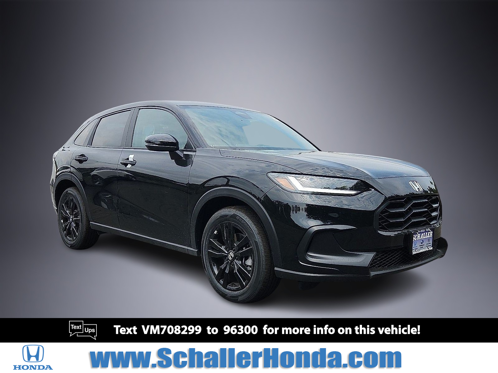Crystal Black Pearl 2027 Honda HR-V SUV / Crossover All-Wheel Drive Automatic