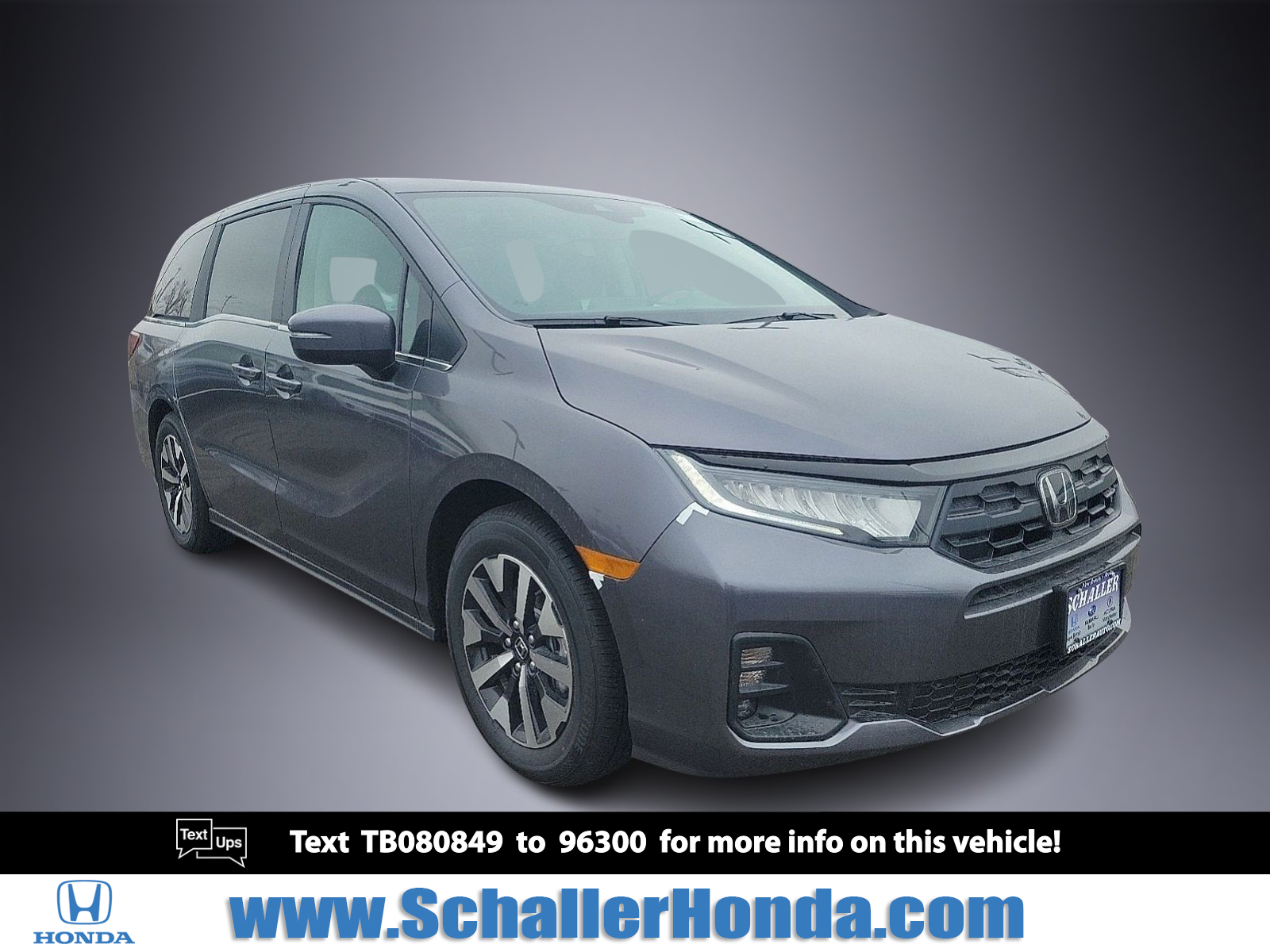 Gray (Modern Steel Metallic) 2026 Honda Odyssey Minivan Front-Wheel Drive Automatic