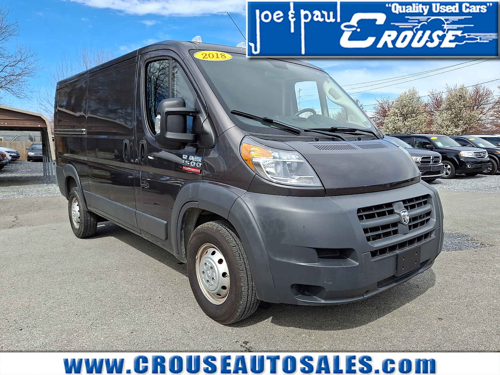 Granite Crystal Metallic Clearcoat - PAU 2018 RAM ProMaster 1500 136 Low Roof Cargo Van Van Front-Wheel Drive Automatic