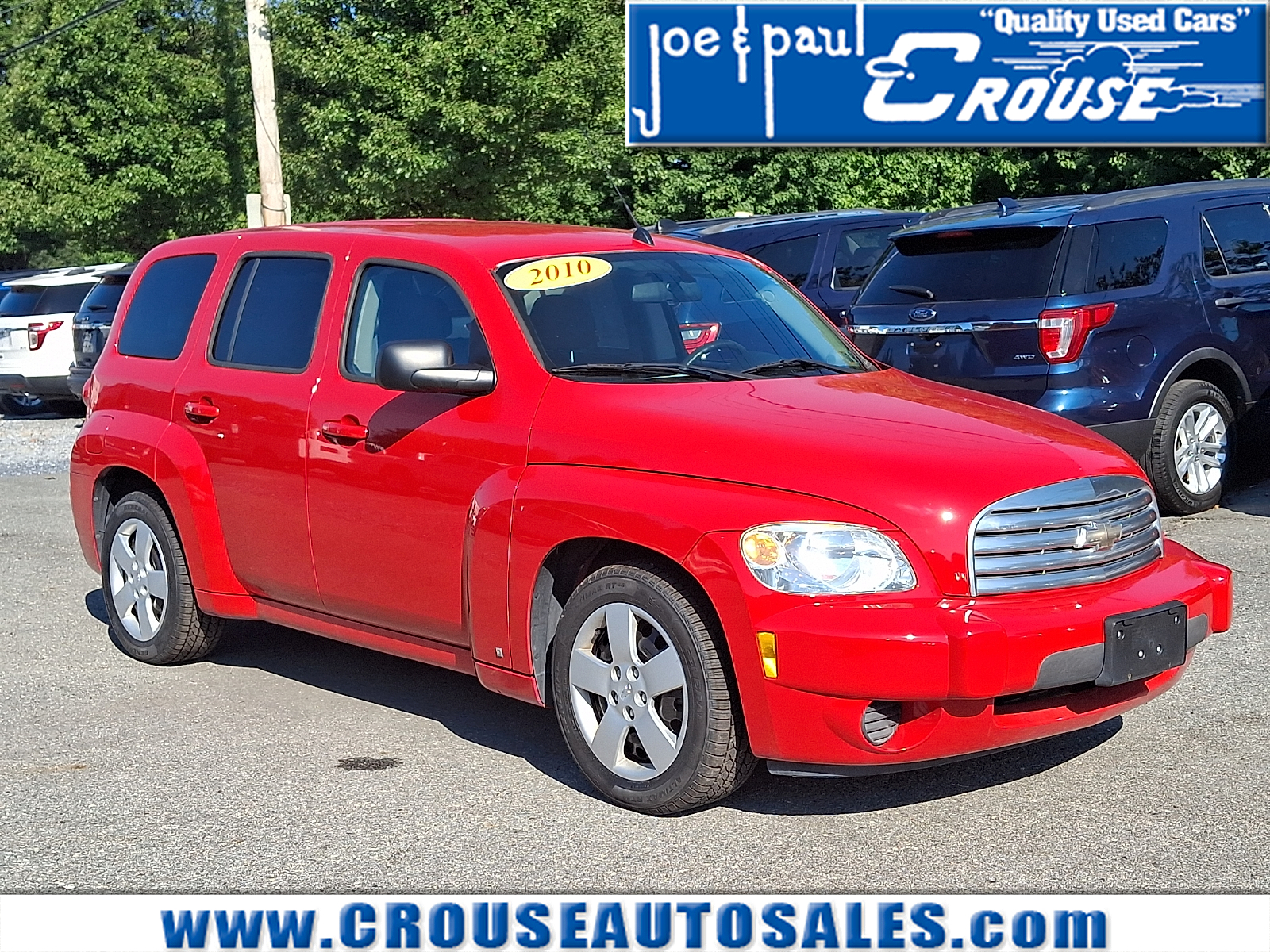 Victory Red 2010 Chevrolet HHR Wagon Front-Wheel Drive Automatic