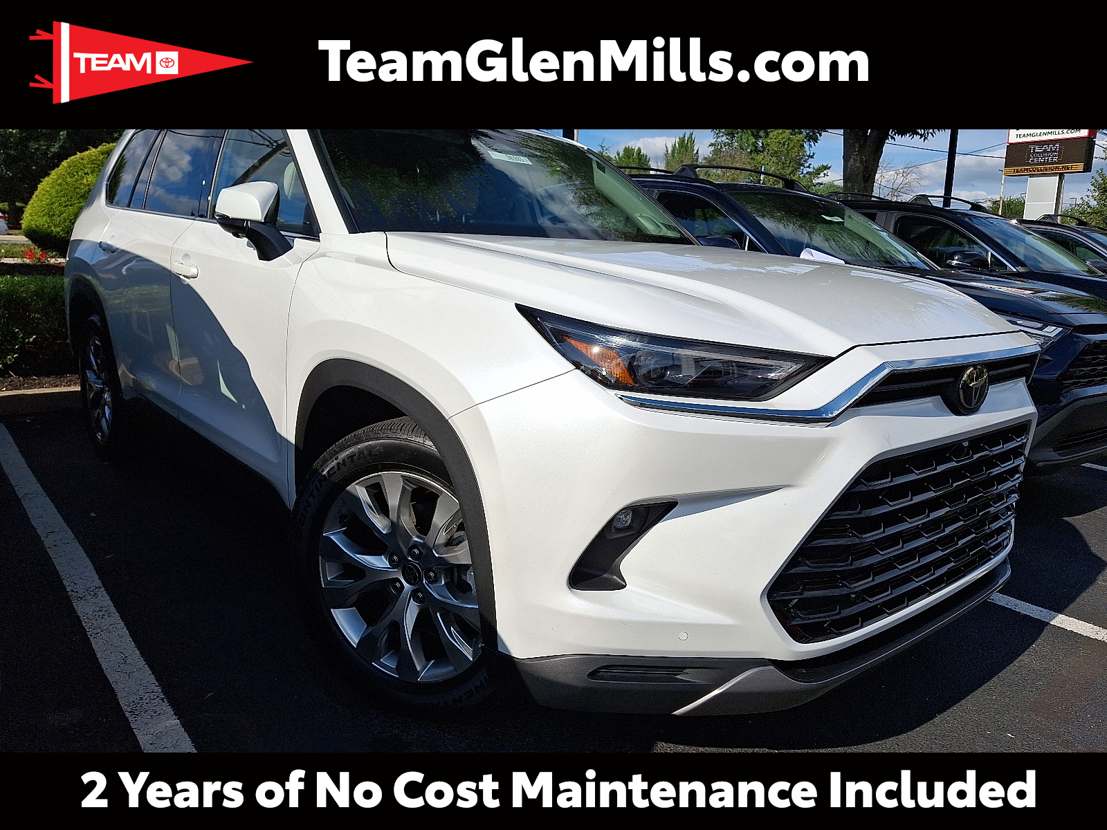 Wind Chill Pearl - 089 2025 Toyota Grand Highlander Limited AWD SUV / Crossover All-Wheel Drive Automatic