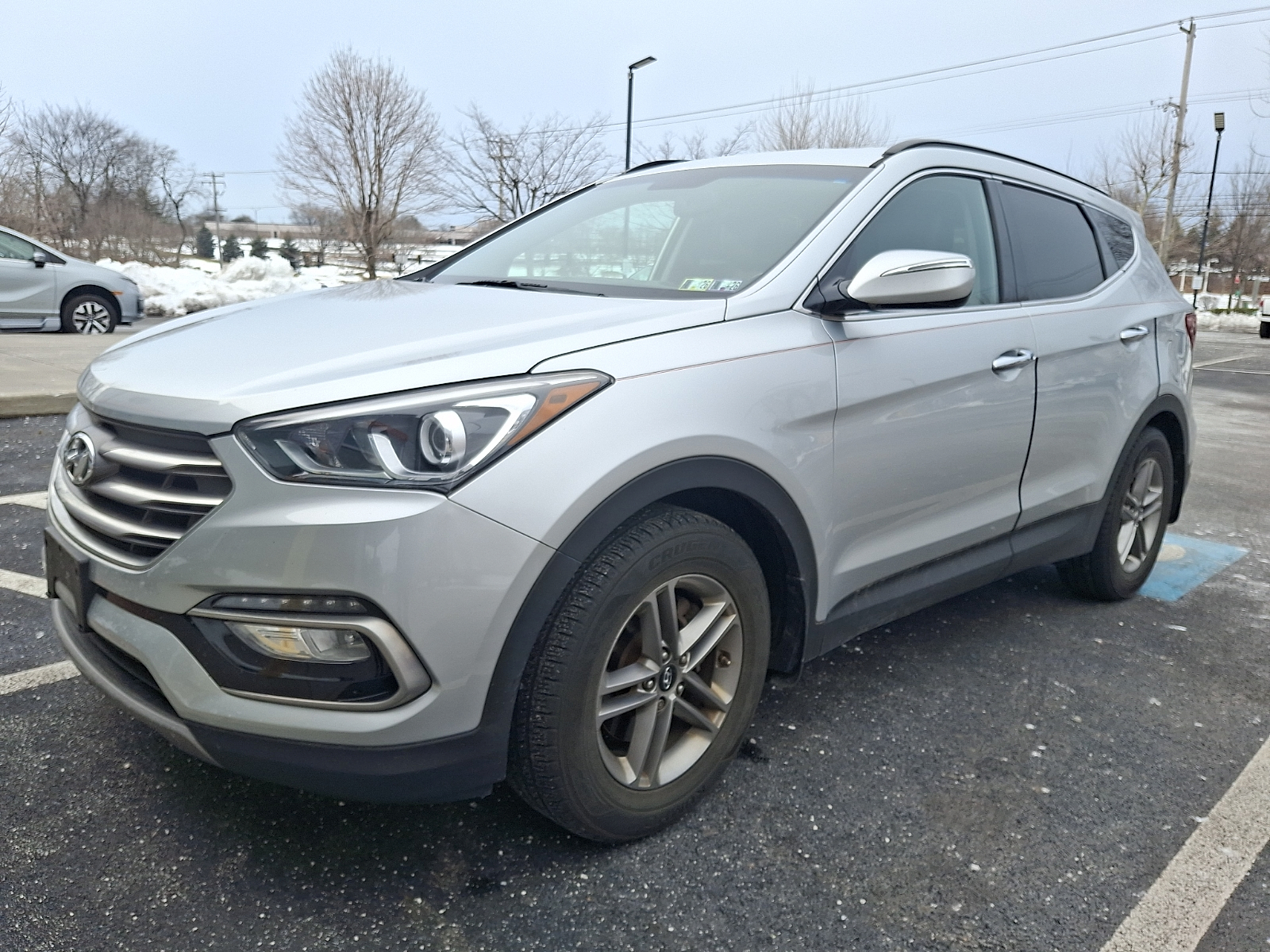 Used 2017 Hyundai Santa Fe Sport with VIN 5XYZU3LB6HG426310 for sale in Glen Mills, PA
