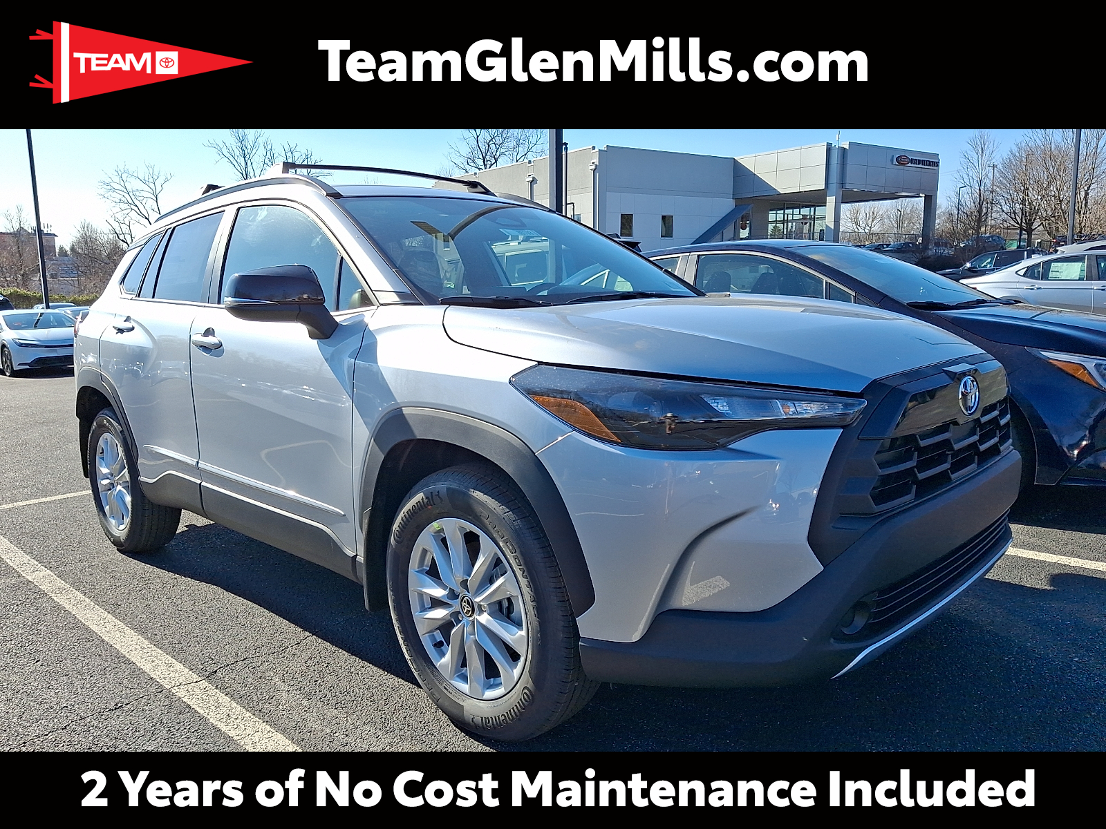 Sonic Silver - D10 2026 Toyota Corolla Cross LE AWD SUV / Crossover All-Wheel Drive Automatic