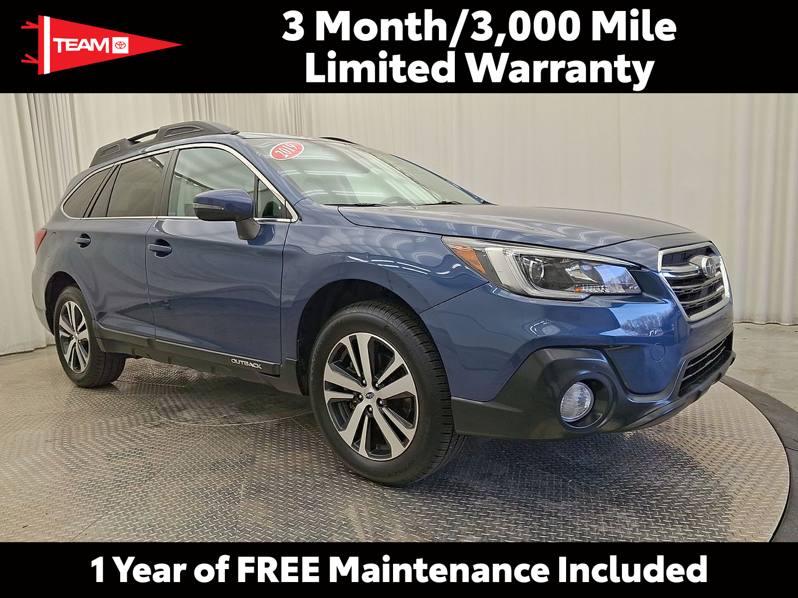 Abyss Blue Pearl - AY2 2019 Subaru Outback 2.5i Limited AWD Wagon All-Wheel Drive Automatic
