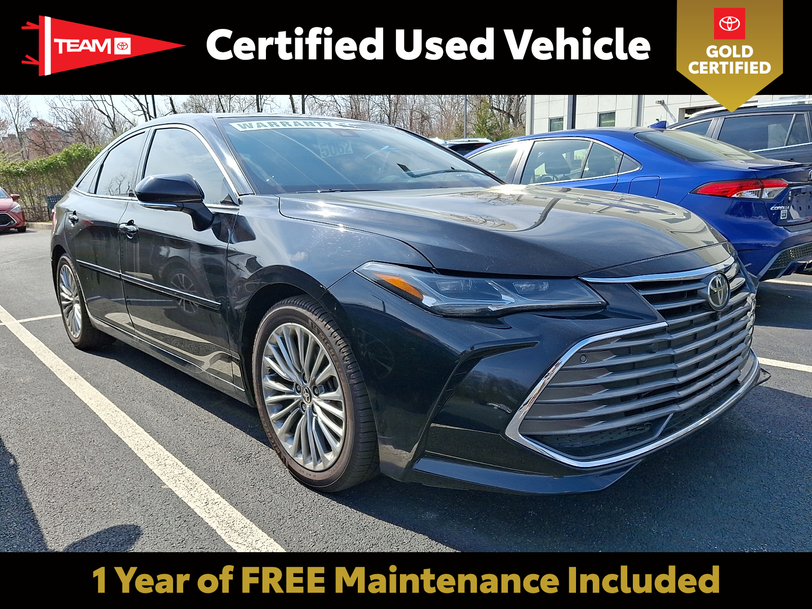 Midnight Black Metallic - 218 2020 Toyota Avalon Limited FWD Sedan Front-Wheel Drive Automatic