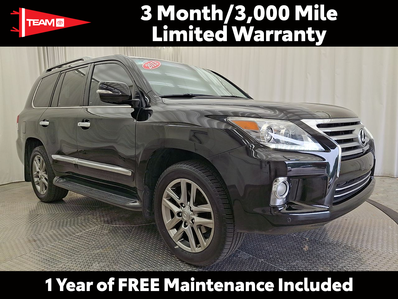 Black Onyx - 202 2013 Lexus LX SUV / Crossover All-Wheel Drive Automatic