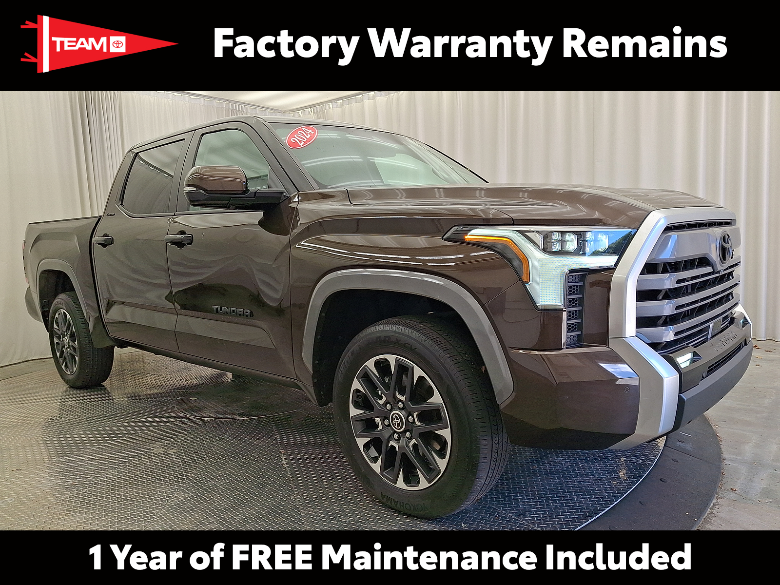 Smoked Mesquite - 4X4 2024 Toyota Tundra Pickup Truck Four-Wheel Drive Automatic