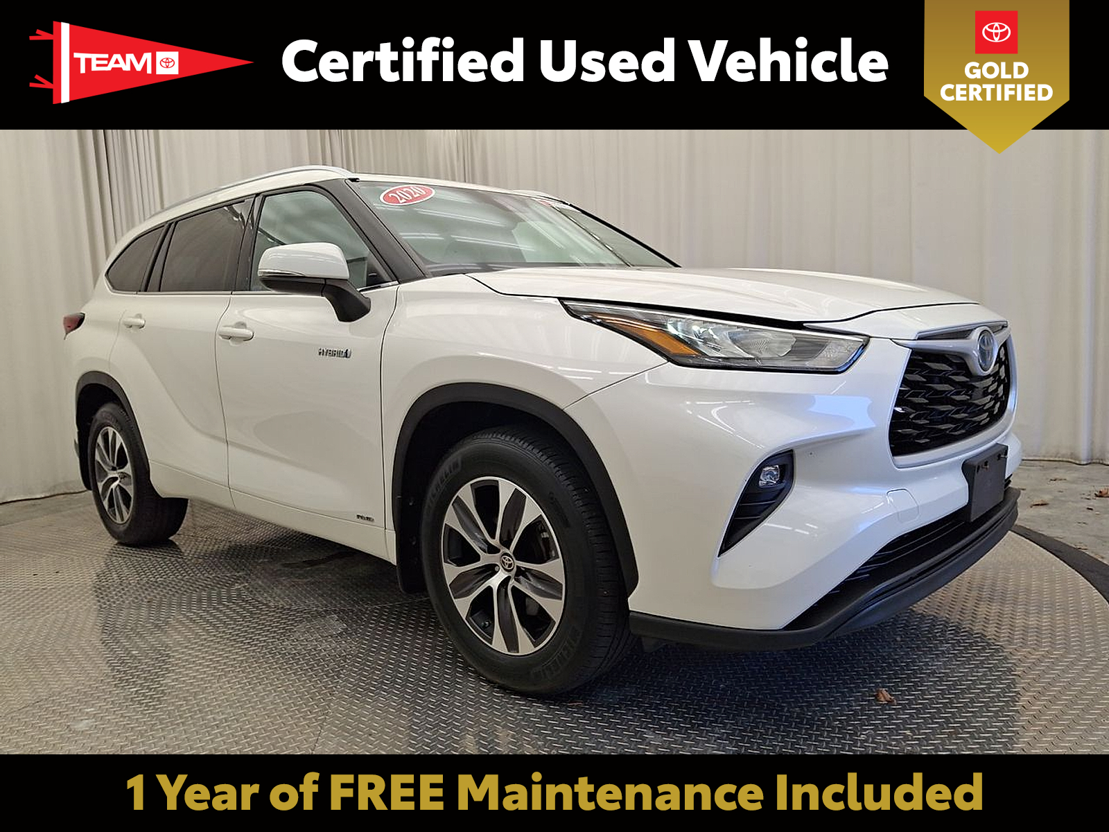 2020 Toyota Highlander Hybrid XLE AWD