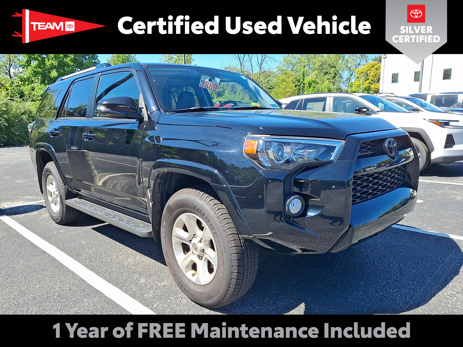 MIDNIGHT BLACK ME 2019 Toyota 4Runner SUV / Crossover Automatic