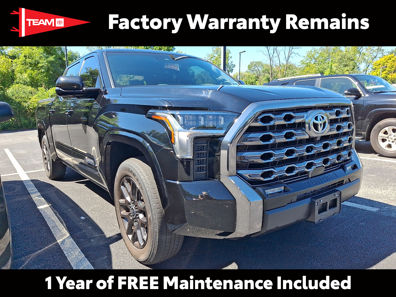 Midnight Black Metallic - 218 2024 Toyota Tundra Pickup Truck Four-Wheel Drive Automatic