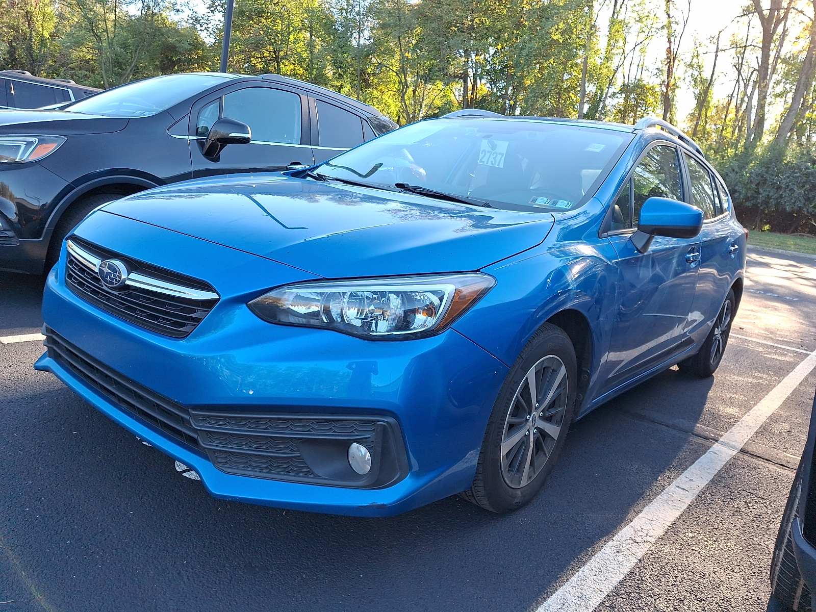 Used 2023 Subaru Impreza Premium with VIN 4S3GTAD6XP3703611 for sale in Glen Mills, PA