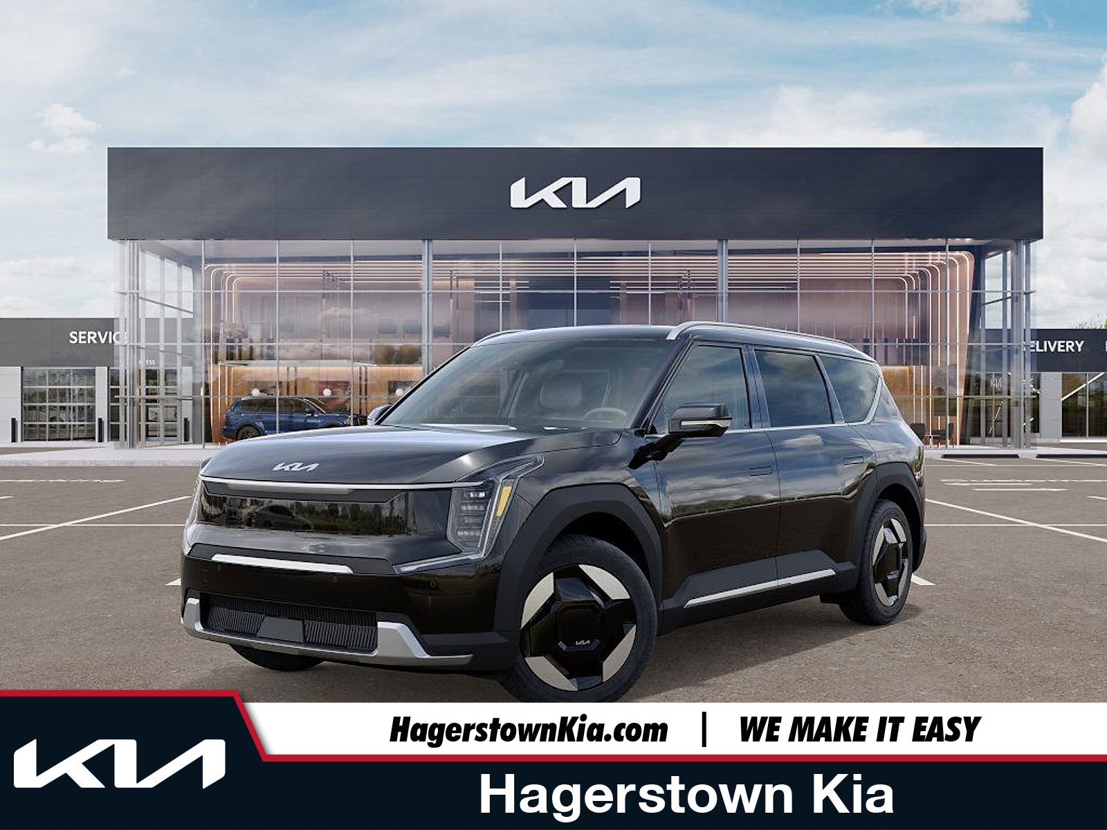 new 2026 Kia EV9 car, priced at $66,470