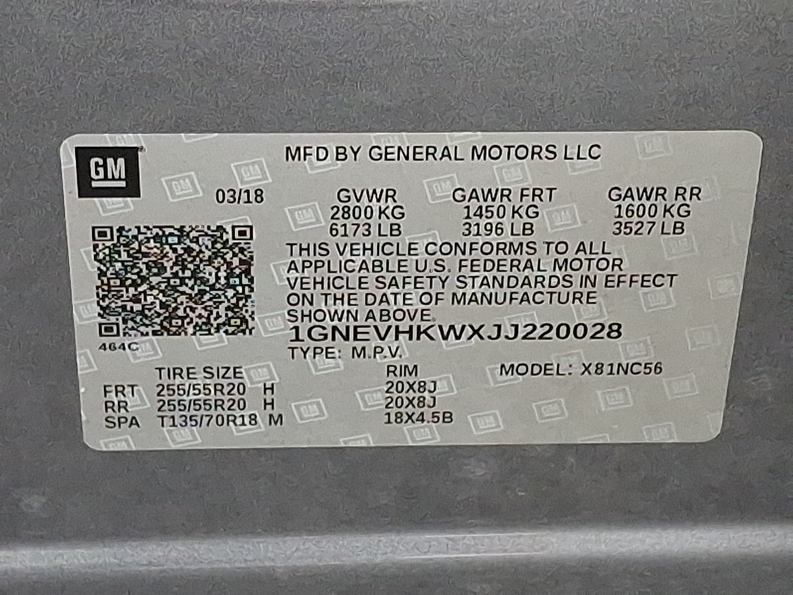 used 2018 Chevrolet Traverse car, priced at $15,999