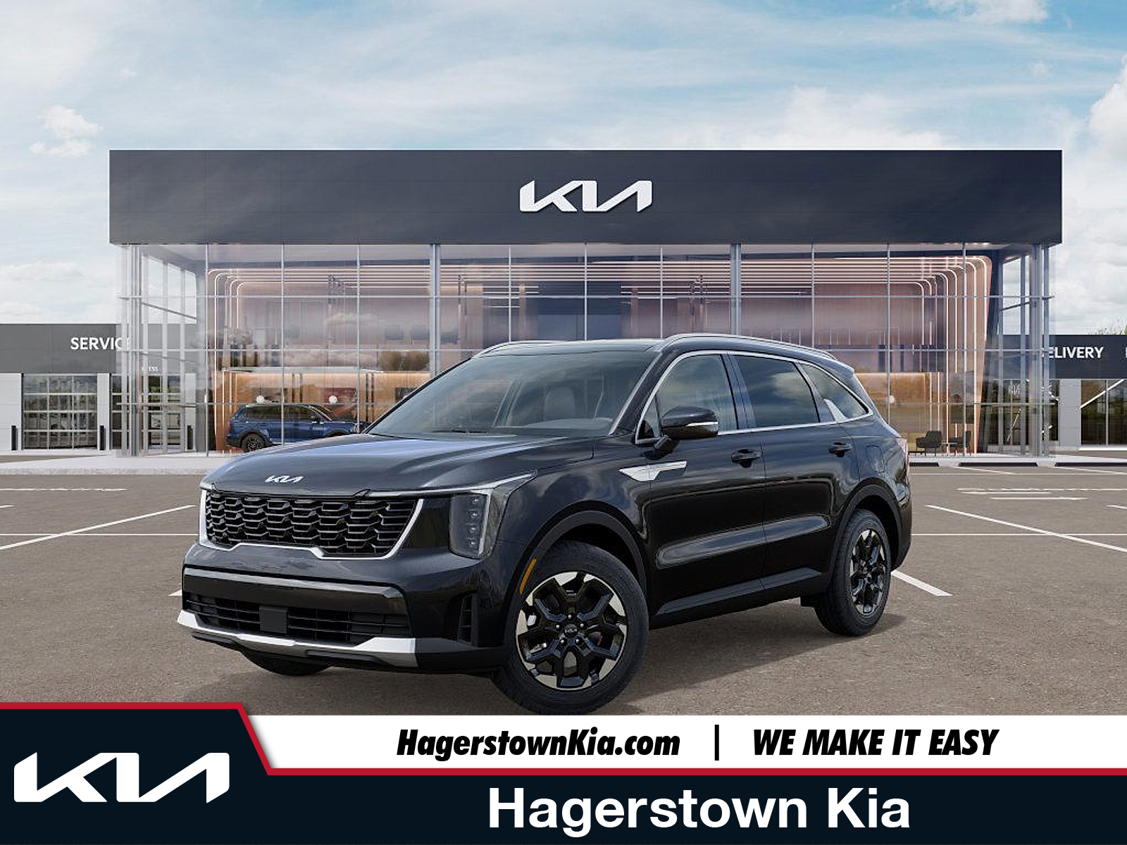 new 2025 Kia Sorento car, priced at $38,210