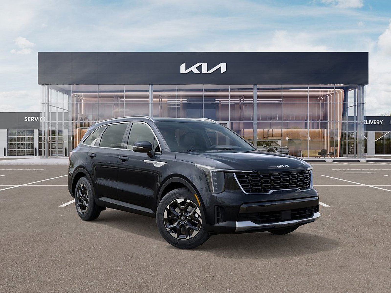 new 2025 Kia Sorento car, priced at $38,210