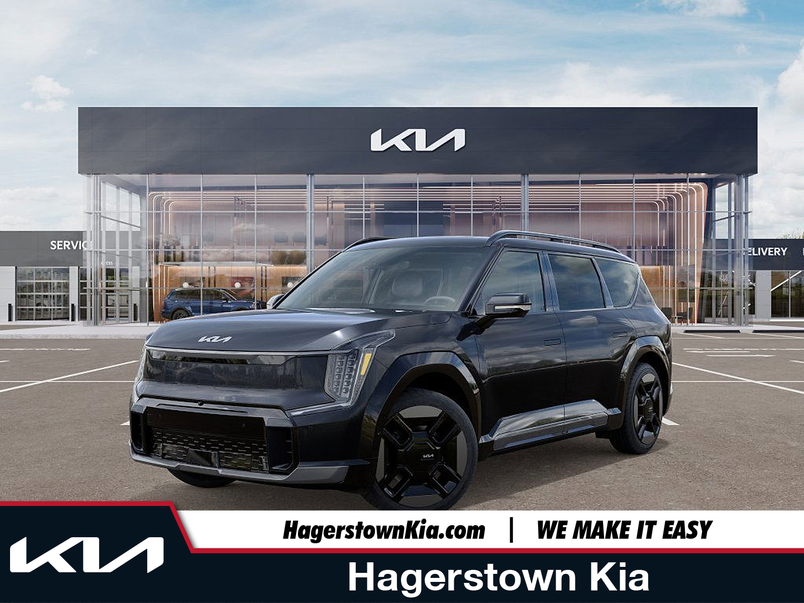 new 2026 Kia EV9 car, priced at $74,040