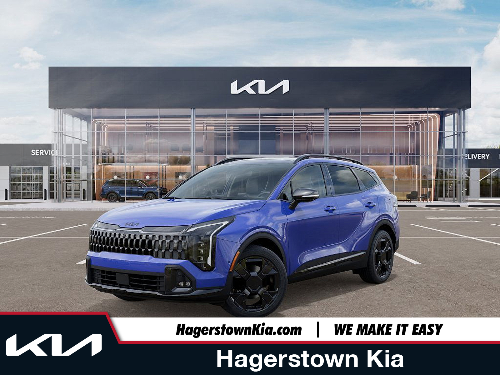 new 2026 Kia Sportage car, priced at $41,255