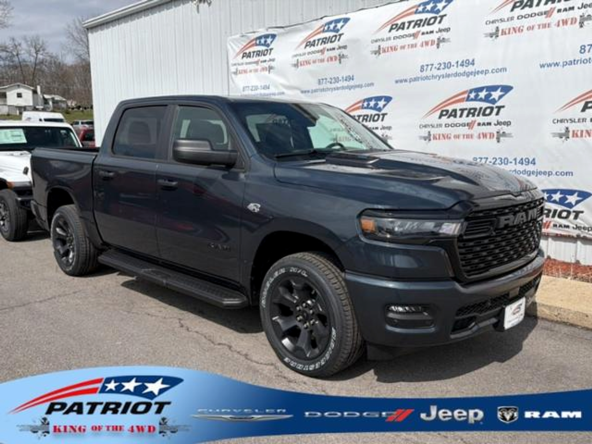 Forged Blue Metallic 2026 RAM 1500 Express Crew Cab 4WD Pickup Truck Four-Wheel Drive Automatic