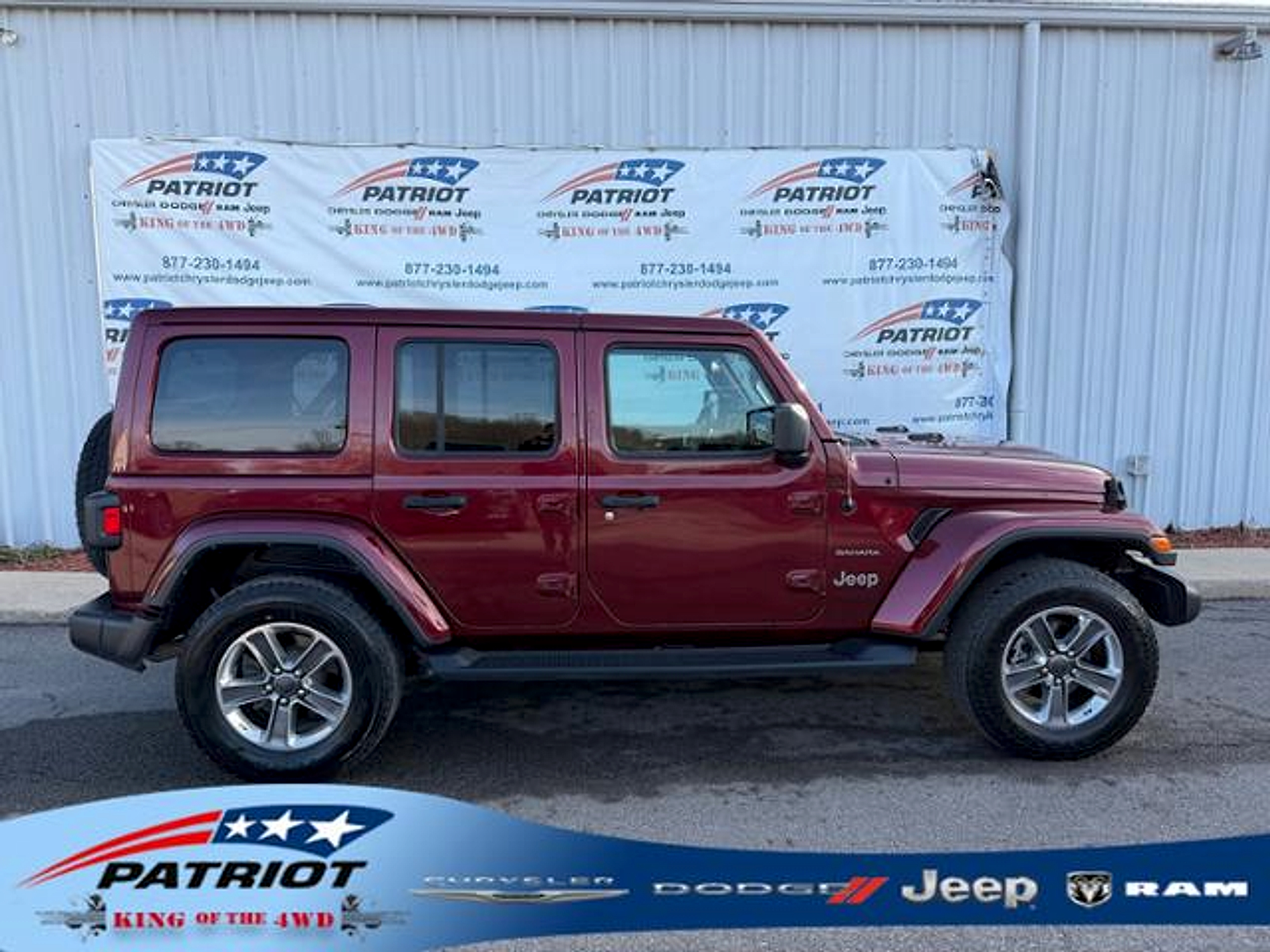 Snazzberry Pearlcoat 2021 Jeep Wrangler Unlimited Sahara 4WD SUV / Crossover Four-Wheel Drive Automatic