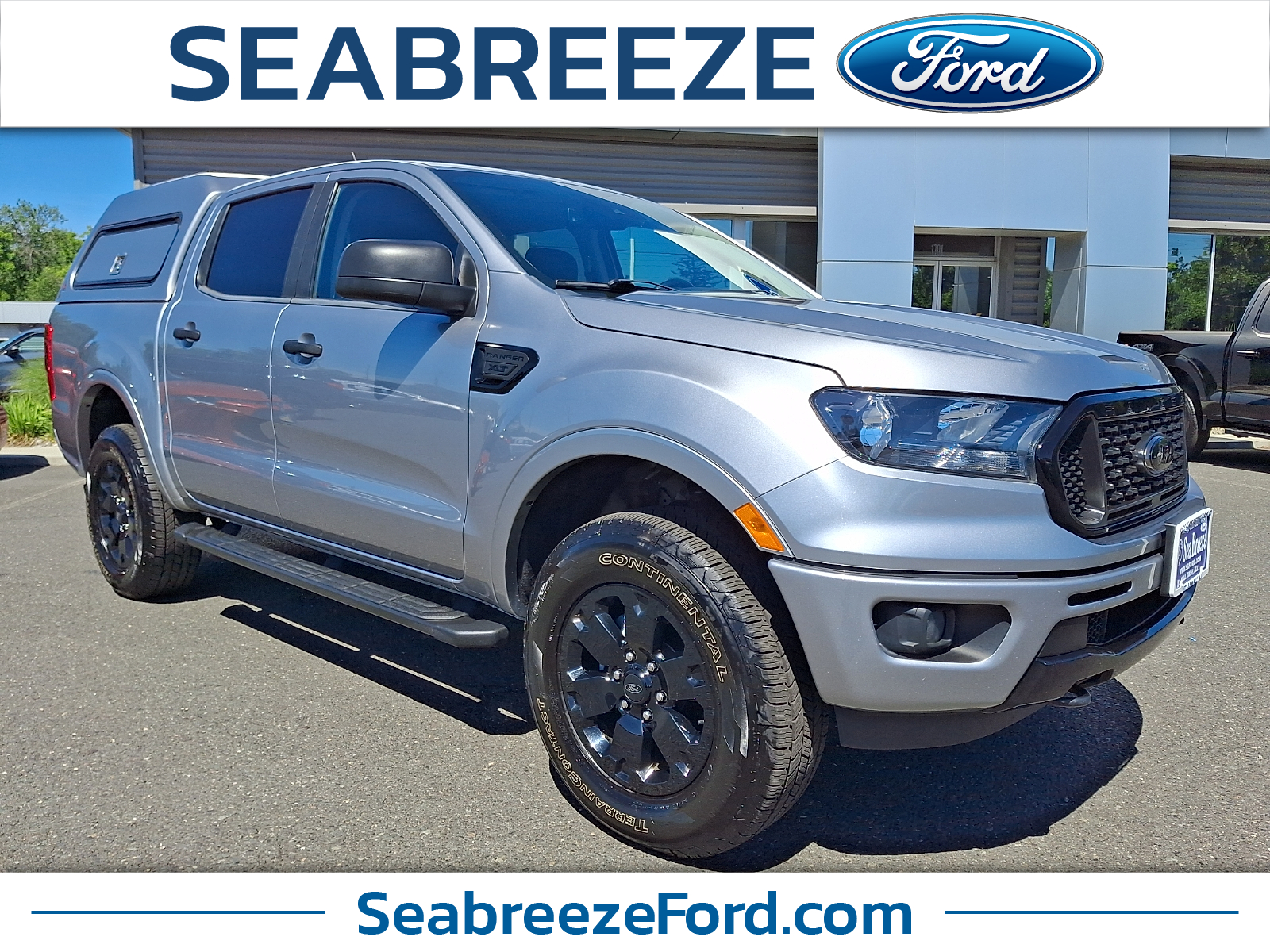 Iconic Silver Metallic - JS 2022 Ford Ranger Pickup Truck Four-Wheel Drive Automatic