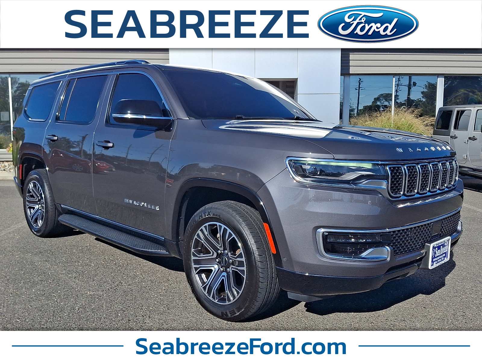 Baltic Gray Metallic Clearcoat - PAS 2025 Jeep Wagoneer SUV / Crossover Four-Wheel Drive Automatic