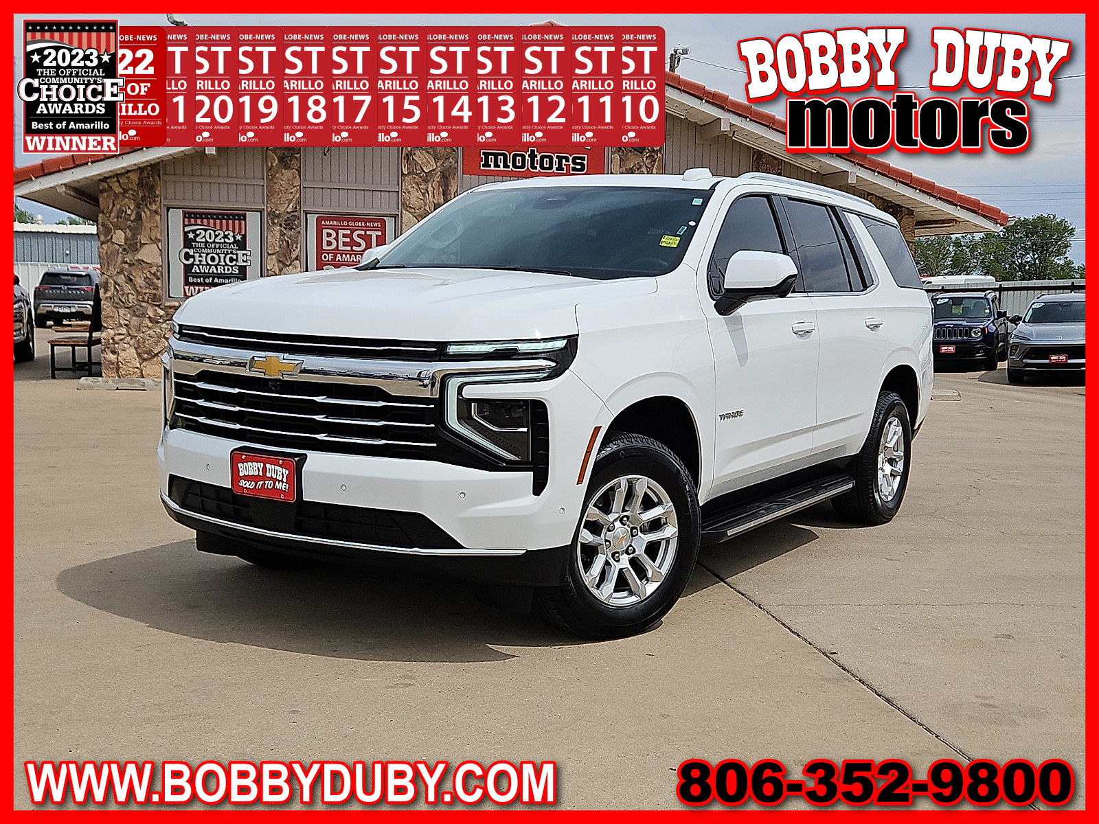Summit White 2025 Chevrolet Tahoe LT 4WD SUV / Crossover Four-Wheel Drive Automatic