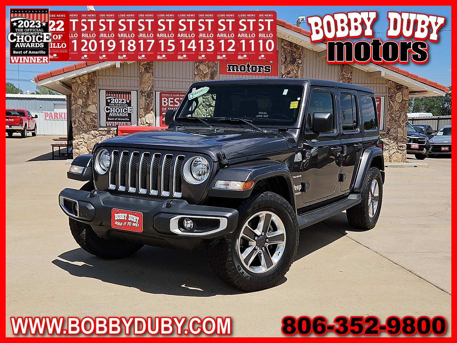 2021 Jeep Wrangler Unlimited Sahara 4x4 - 0