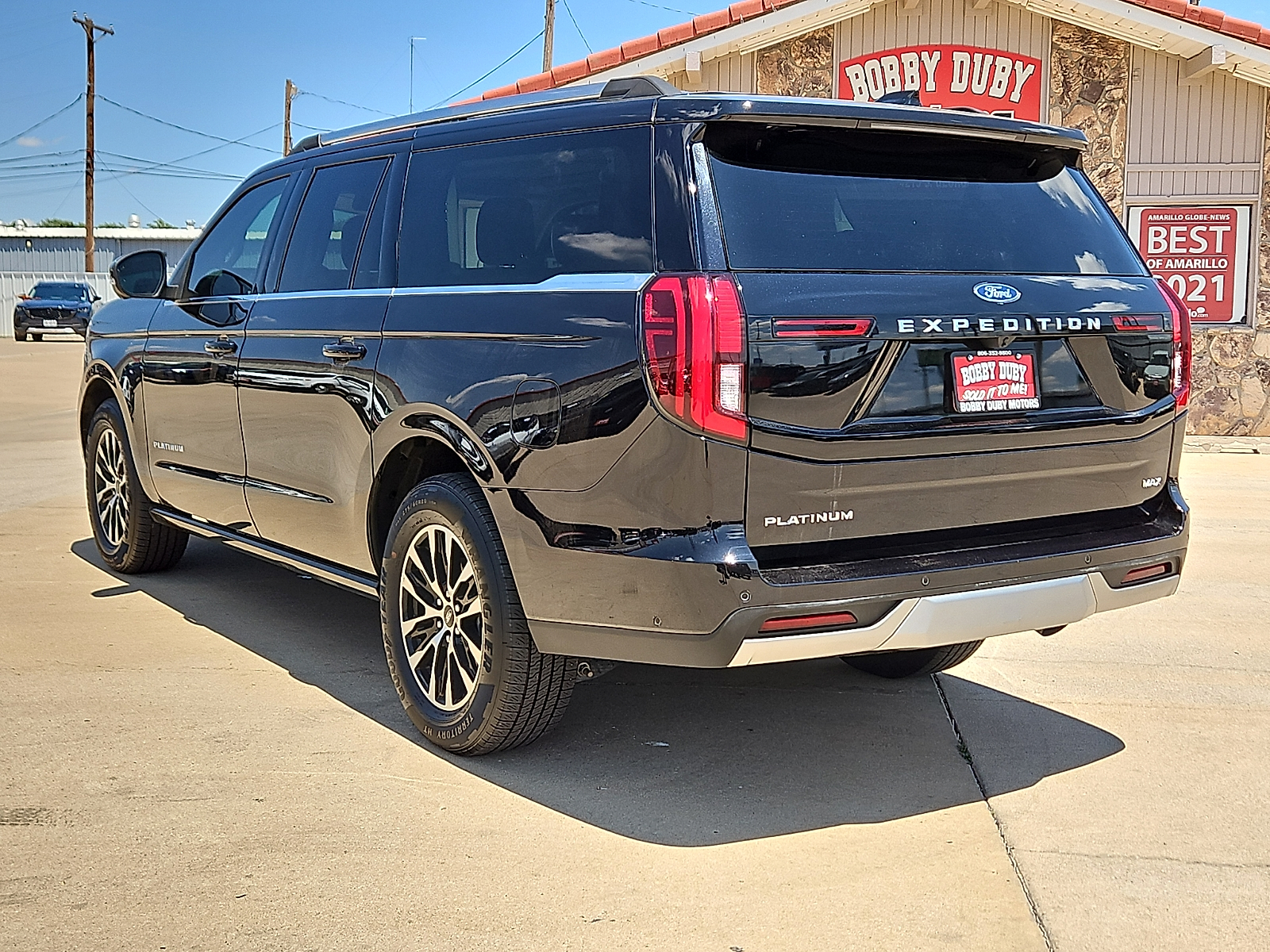 2025 Ford Expedition Platinum MAX Black Metallic at Bobby Duby Motors