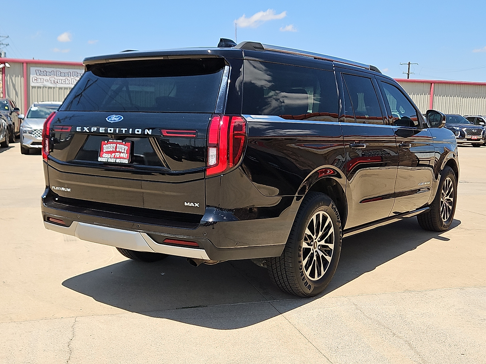 2025 Ford Expedition Platinum MAX Black Metallic at Bobby Duby Motors