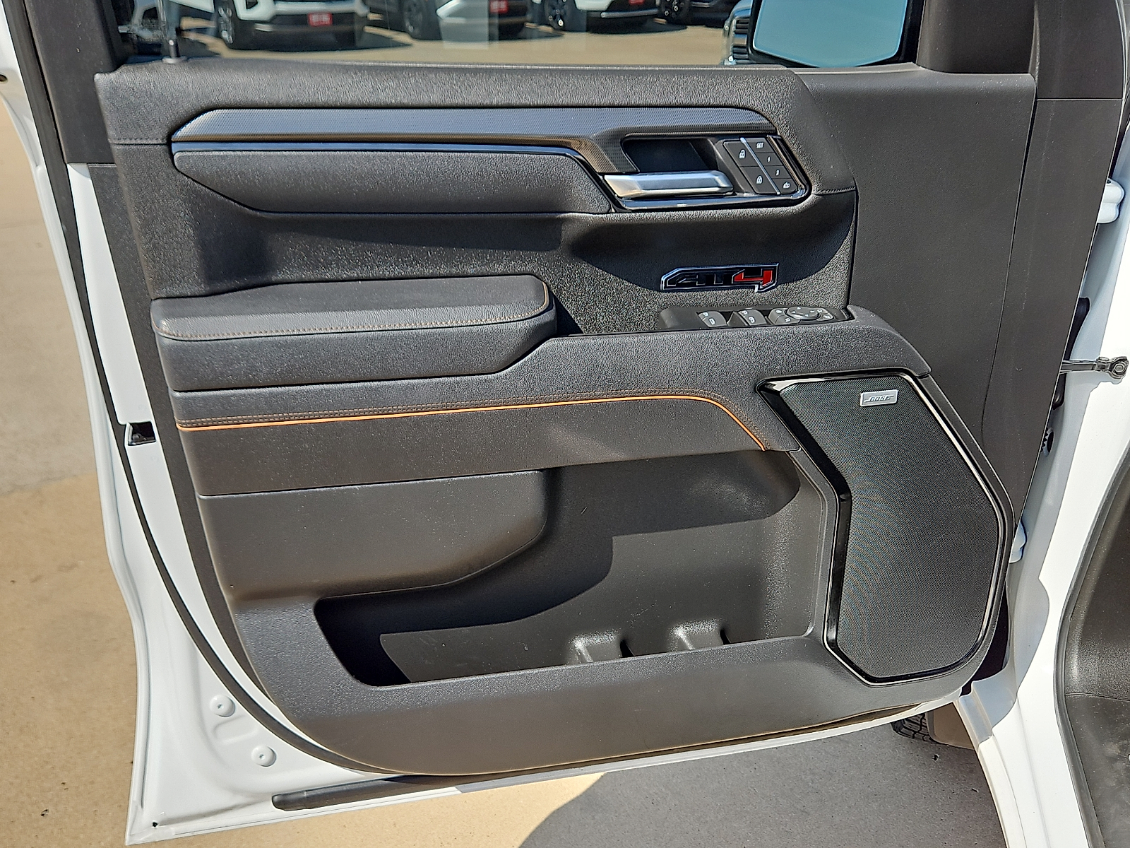 2025 GMC Sierra 1500 4WD Crew Cab Short Box AT4 Summit White at Street VW of Amarillo