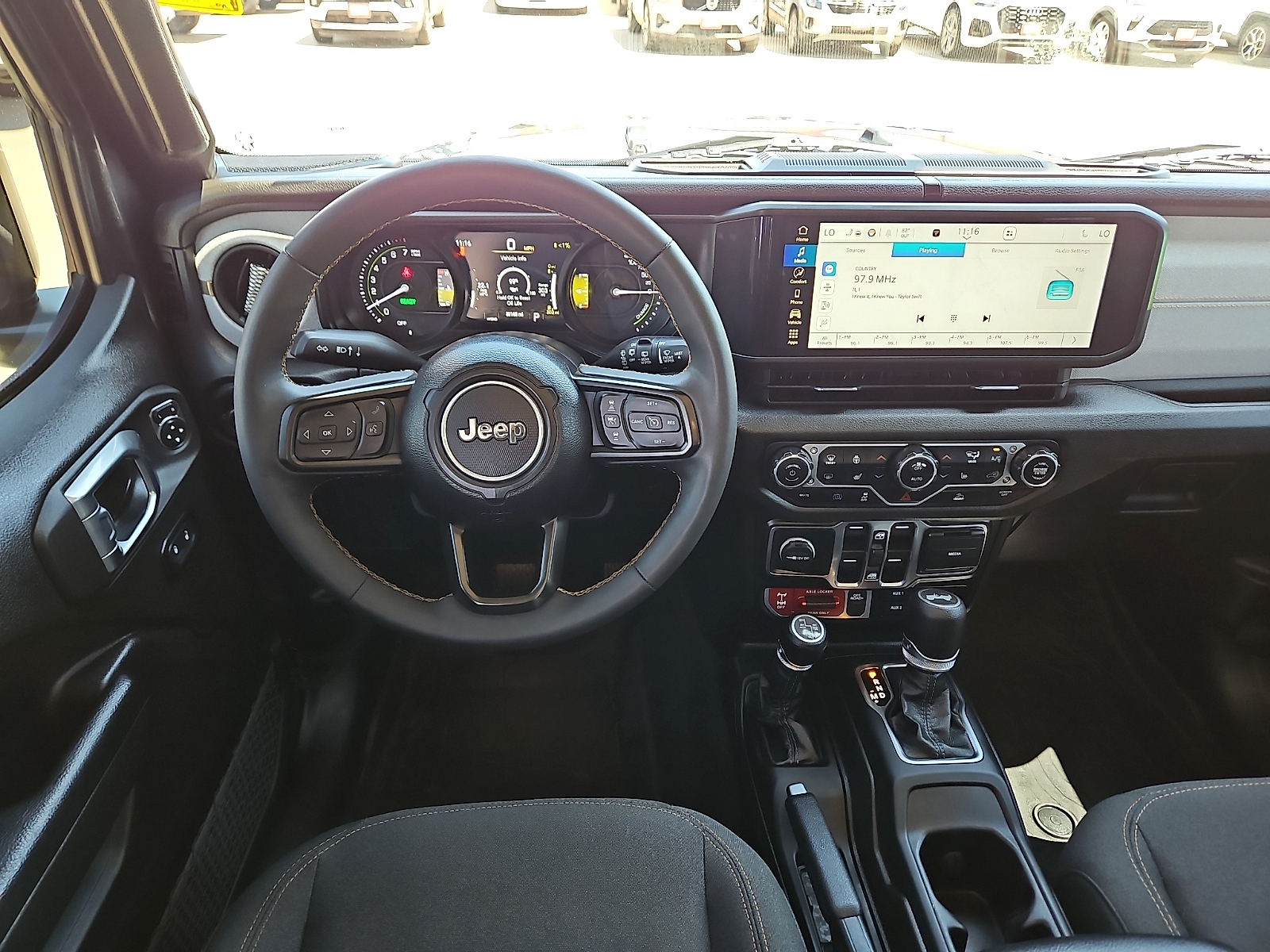 2024 Jeep Wrangler 4xe Willys 4xe Crystal Metallic at Bobby Duby Motors